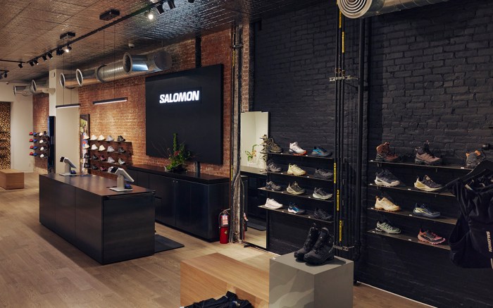 Salomon, NYC, store, SoHo, shoe store, sneaker store, Sportstyle, sneakers, Amer Sports