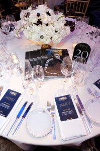 NEW YORK, NEW YORK - DECEMBER 04: A view of atmosphere at the Footwear News Achievement Awards (FNAAs) 2024 at Cipriani South Street on December 04, 2024 in New York City. (Photo by Craig Barritt/Footwear News via Getty Images)