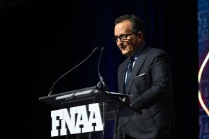 NEW YORK, NEW YORK - DECEMBER 04: Marc Fisher attends the Footwear News Achievement Awards (FNAAs) 2024 at Cipriani South Street on December 04, 2024 in New York City. (Photo by Roy Rochlin/Footwear News via Getty Images)