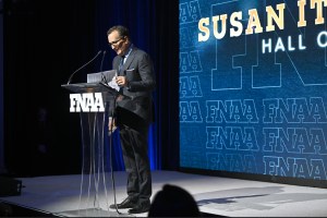 NEW YORK, NEW YORK - DECEMBER 04: Marc Fisher attends the Footwear News Achievement Awards (FNAAs) 2024 at Cipriani South Street on December 04, 2024 in New York City. (Photo by Roy Rochlin/Footwear News via Getty Images)