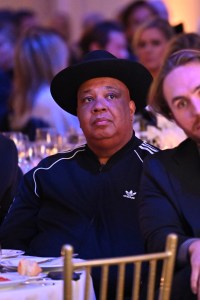 NEW YORK, NEW YORK - DECEMBER 04: Joseph Reverend Run Simmons attends the Footwear News Achievement Awards (FNAAs) 2024 at Cipriani South Street on December 04, 2024 in New York City. (Photo by Roy Rochlin/Footwear News via Getty Images)