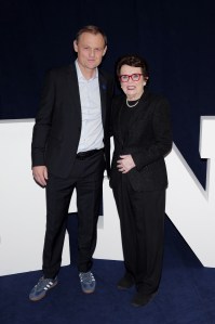 NEW YORK, NEW YORK - DECEMBER 04: Bjorn Gulden and Billie Jean King attends the Footwear News Achievement Awards (FNAAs) 2024 at Cipriani South Street on December 04, 2024 in New York City. (Photo by Craig Barritt/Footwear News via Getty Images)