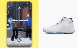 Air Jordan 11 Legend Blue Early Access Snapchat Snkrs