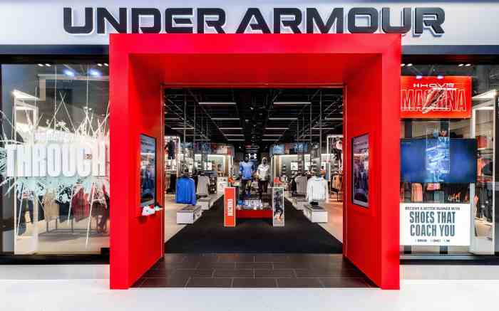 An Under Armour store.