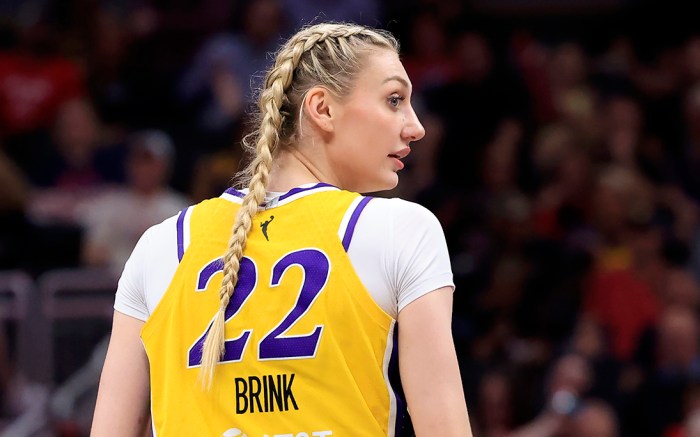 Los Angeles Sparks, WNBA, Cameron Brink, New Balance