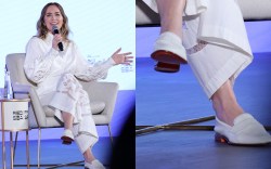 Emily Blunt onstage during the In Conversation With Emily Blunt during the Red Sea International Film Festival 2024 on December 05, 2024 in Jeddah, Saudi Arabia.