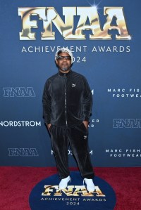 NEW YORK, NEW YORK - DECEMBER 04: Emory Jones attends Footwear News Achievement Awards (FNAAs) 2024 at Cipriani South Street on December 04, 2024 in New York City.  (Photo by Roy Rochlin/Footwear News via Getty Images)