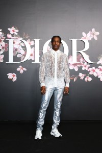 TOKYO, JAPAN - NOVEMBER 30: A$AP Rocky attends the photocall at Dior Pre Fall 2019 Men's Collection on November 30, 2018 in Tokyo, Japan. (Photo by Getty Images/Getty Images for Dior)