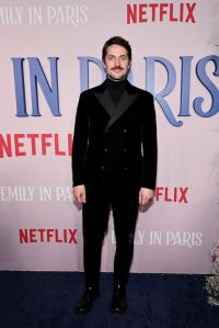 NEW YORK, NEW YORK - DECEMBER 15: Lucas Bravo attends the Emily In Paris French Consulate Red Carpet at French Consulate on December 15, 2022 in New York City. (Photo by Jamie McCarthy/Getty Images for Netflix)