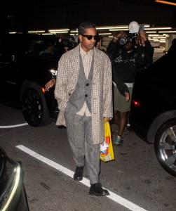 NEW YORK, NY - OCTOBER 04: ASAP Rocky is seen on October 04, 2024 in New York City.  (Photo by DAMEBK/Bauer-Griffin/GC Images)