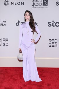 JEDDAH, SAUDI ARABIA - DECEMBER 05: Sumaya Rida attends the Opening Ceremony at the Red Sea International Film Festival 2024 on December 05, 2024 in Jeddah, Saudi Arabia. (Photo by Ernesto S. Ruscio/Getty Images for The Red Sea International Film Festival)