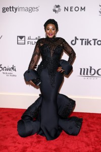 JEDDAH, SAUDI ARABIA - DECEMBER 05: Ini Edo attends the Opening Ceremony at the Red Sea International Film Festival 2024 on December 05, 2024 in Jeddah, Saudi Arabia. (Photo by Ernesto S. Ruscio/Getty Images for The Red Sea International Film Festival)