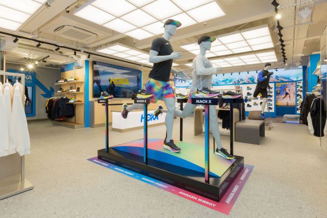 Hoka, London, store, Covent Garden, running shoe store