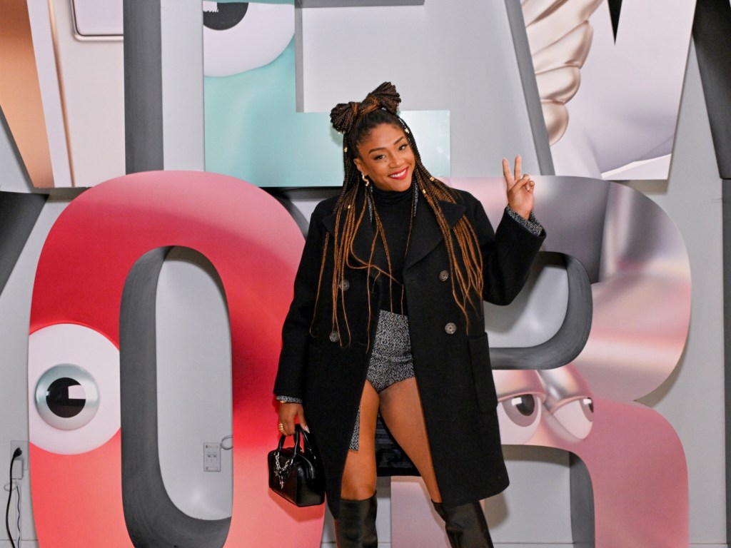 Tiffany Haddish, Nordstrom, holiday, Christian Louboutin, leather, Kate Spade