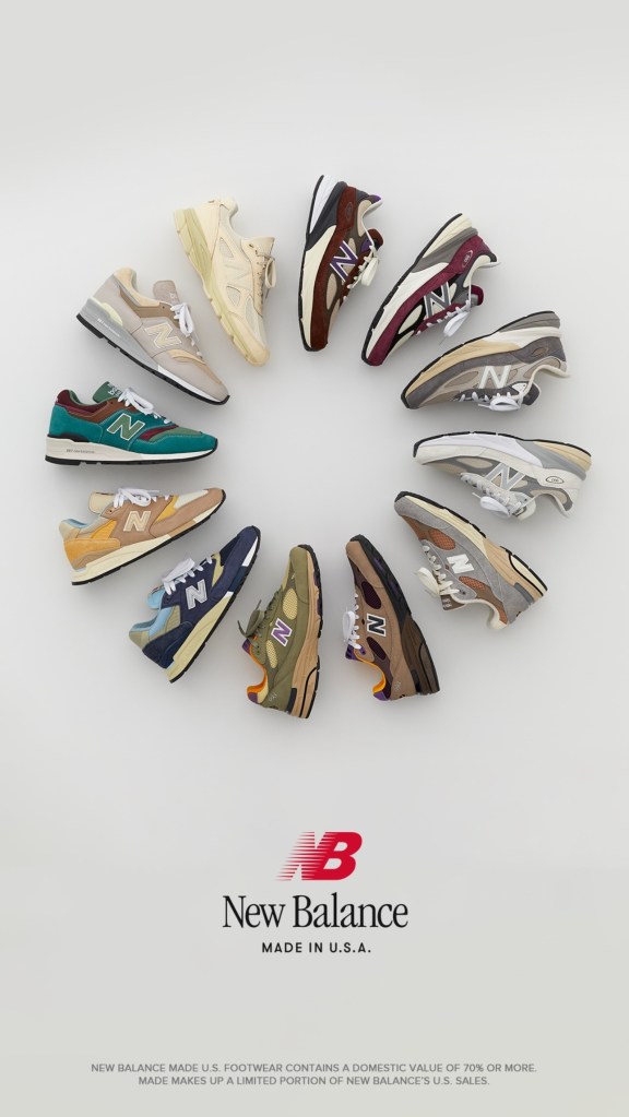 New Balance Made in USA Sneakers Fall 2024