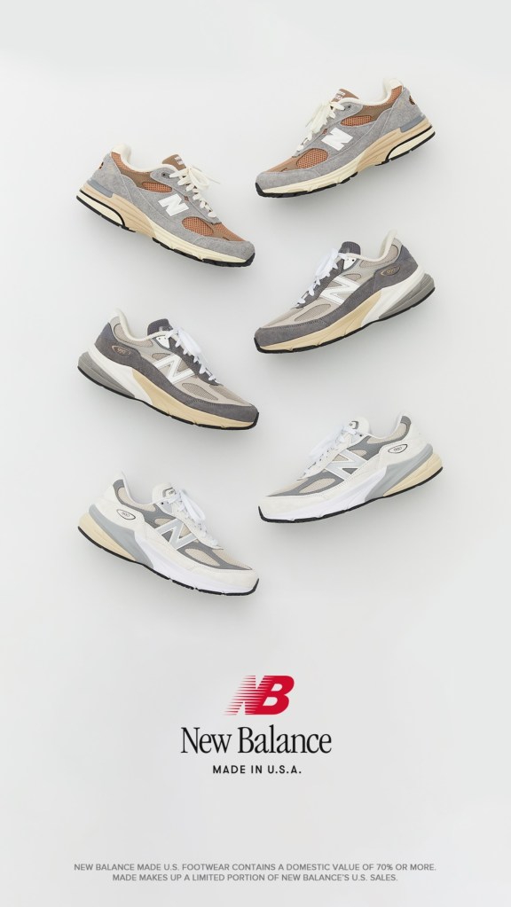 New Balance Made in USA Sneakers Fall 2024