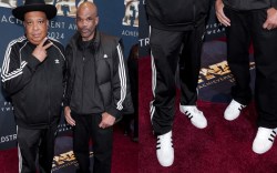 Run DMC wears Adidas sneakers at FNAA 2024