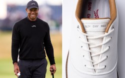 Tiger Woods, Sun Day Red, Pioneer Cypress, golf shoe, golf, shoes, sneakers, launch